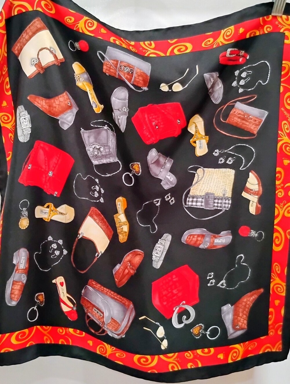 BRIGHTON SILK SCARF NWOT